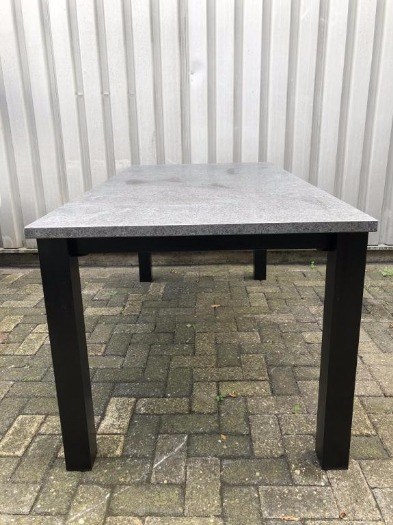 Foto 5 van Tuintafel met granieten blad, graniet , tuintafel