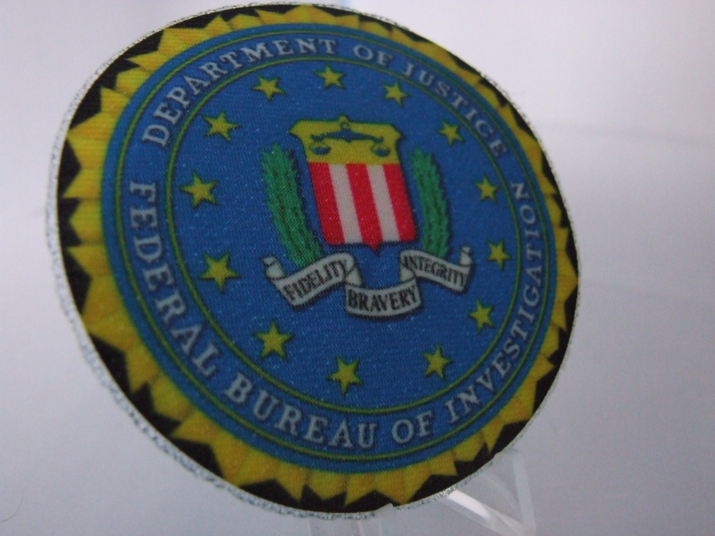 Embleem,Patch,FBI,Federal,Bureau,of,Investigation