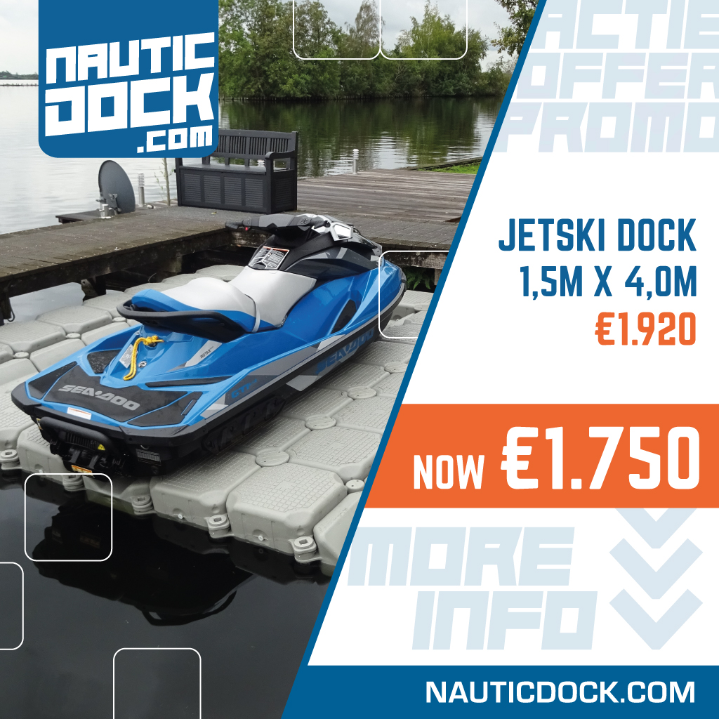 Foto 4 van Bootlift 2,5 x 4,0 m | NauticDock Boot lift Dock | Drijvers