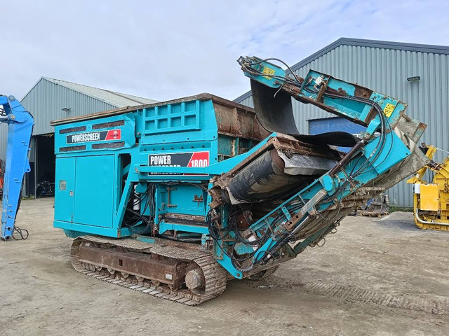 Foto 9 van Powerscreen powershredder 1800 shredder wood waste magnet