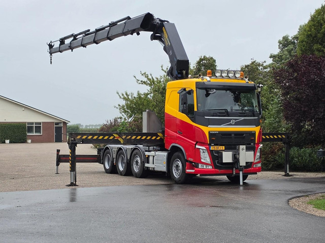 Foto 2 van Volvo FH 500 8X4!! PALFINGER 72002 72TM! TREKKER/BAKWAGEN!!EURO 6!! DK1287