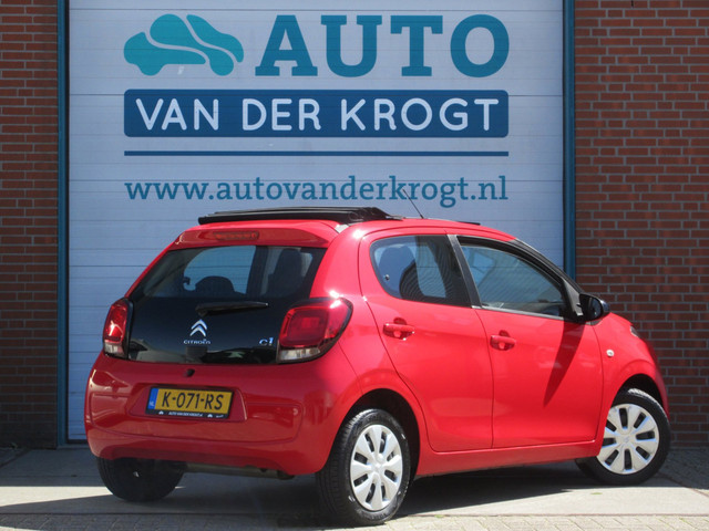 Foto 10 van Citroen C1 1.0 e-VTi Airscape Feel, Cruise, Stoelverw. Airco, Vouwdak, APK 6-27