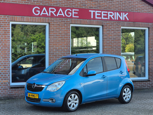 Foto 9 van Opel Agila 1.2 Enjoy 86PK 5drs AUTOMAAT airco, cruise, elektr.ramen, lmv, centr.vergr, trekhaak RIJK
