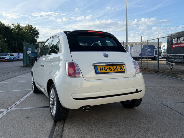 Foto 2 van Fiat 500 0.9 TwinAir by Gucci Cabrio Airco/Pdc APK