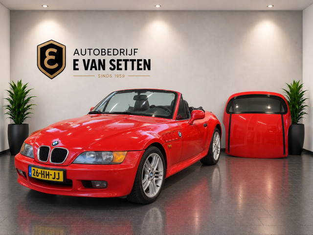 Foto 10 van BMW Z3 Roadster 1.9 Nieuwe Softtop Inclusief Hardtop