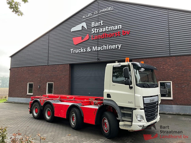 Foto 11 van DAF CF 510 FAD bladgeveerde 8x4 met multilift kabelcontainersysteem. BS2164