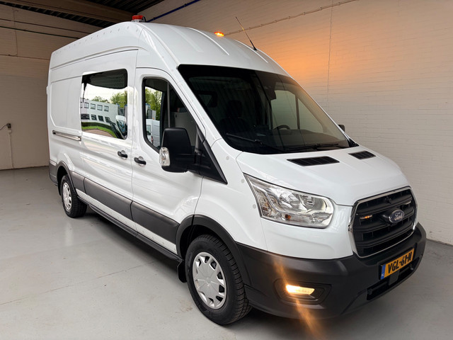 Foto 2 van Ford Transit 350 2.0 TDCI 130PK euro6 L3H3 Trend MHEV RWD Sortimo Inrichting Victron v230 Standkache