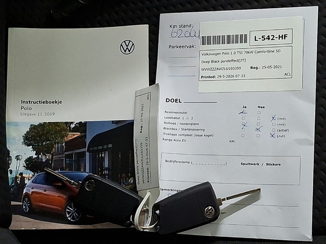 Foto 5 van Volkswagen Polo 1.0 TSI Comfortline 1e-Eig. & Keurig-Onderh. BOVAG-Garantie. NL-Auto.