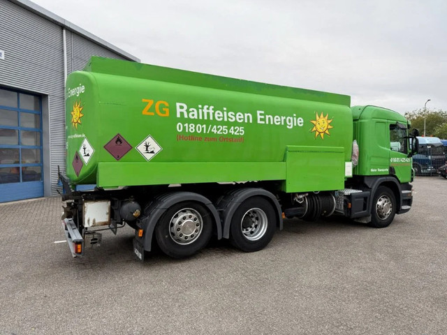 Foto 6 van Scania P400 / RETARDER / GERMAN TRUCK / LIFT+LENKACHSE / 3 COMPARTIMENTS / 20540 LITER TOTAL / AIRCO