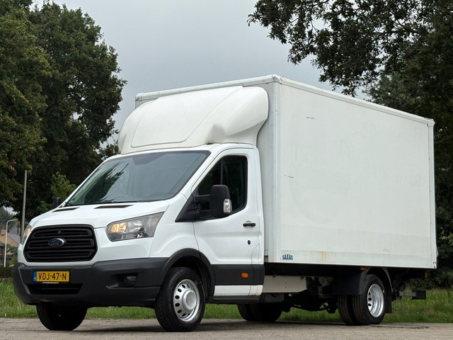 Foto 6 van Ford Transit Bakwagen 350 2.0 TDCI L4H1|Dhollandia laadklep|EURO6|131PK|airco|bluetooth|drie zitplaa