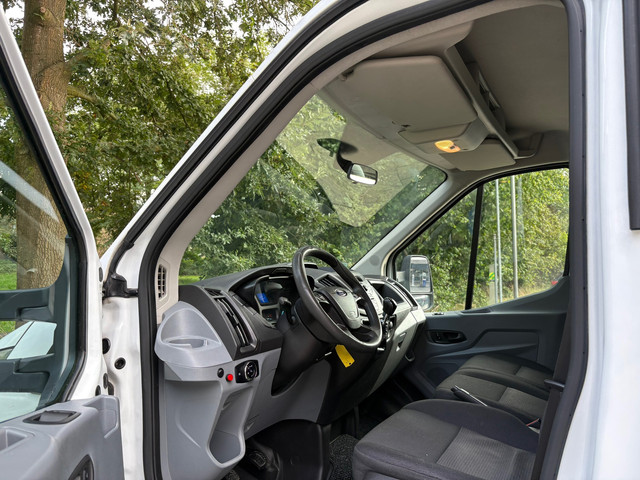 Foto 9 van Ford Transit Bakwagen 350 2.0 TDCI L4H1|Dhollandia laadklep|EURO6|131PK|airco|bluetooth|drie zitplaa