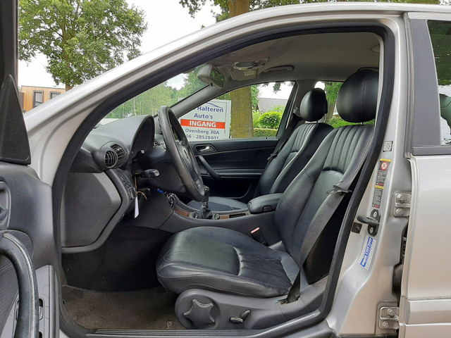 Foto 7 van Mercedes-Benz C-klasse 200 K. 163PK Airco Leder Sportvelgen