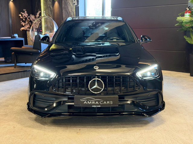 Foto 7 van Mercedes-Benz C-klasse Estate 300 e AMG Line|C43 PACK|PANO|BURMESTER|BOMVOL!