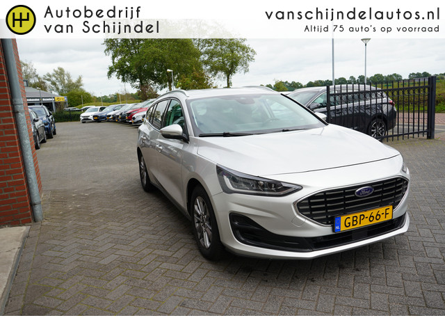 Foto 8 van Ford FOCUS Wagon 1.0 ECOBOOST HYBRID 155PK TITANIUM *NL AUTO* 1500KG TREKGEWICHT DEALER ONDERHOUDEN