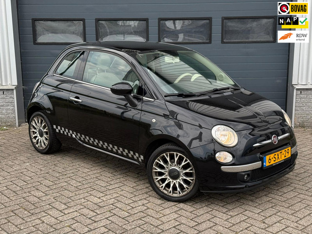Fiat 500 0.9 TwinAir Lounge Automaat, Panoramadak, Airco etc!
