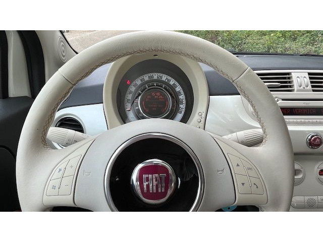 Foto 9 van Fiat 500 1.2 Lounge l Panodak l Bruin Leder l Parelmoerwit l NAP l