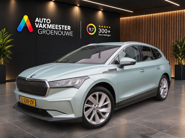 SKODA ENYAQ 60 FIRST EDT. / soh 94% / Trekhaak / Stoel&stuurverw. / Camera / BOVAG garantie