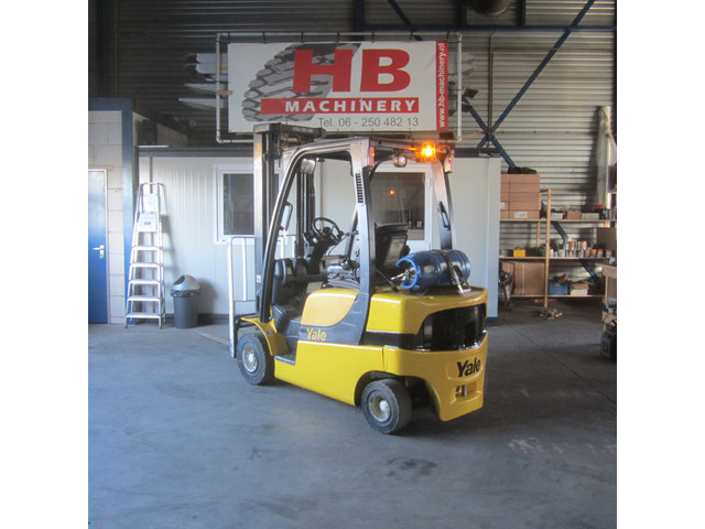 Yale Heftruck GLP20LX, LPG, duplo, side shift. (bj 2015)