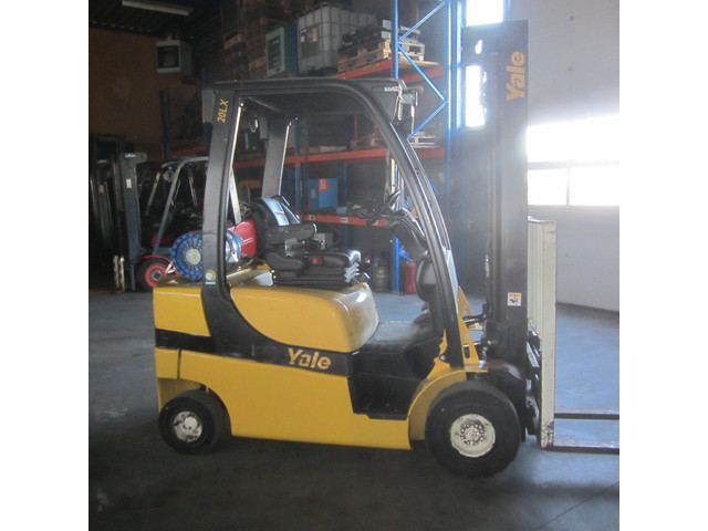 Foto 2 van Yale Heftruck GLP20LX, LPG, duplo, side shift. (bj 2015)