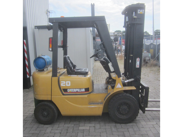 Foto 3 van Caterpillar GP20K, LPG-gas, duplo, side shift, vorkverstelling.