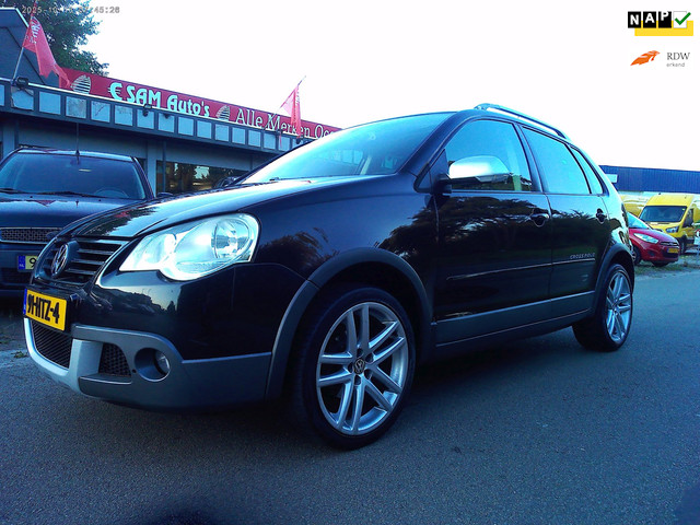 Volkswagen Polo 1.4-16V Cross(Automaat+NAVI )