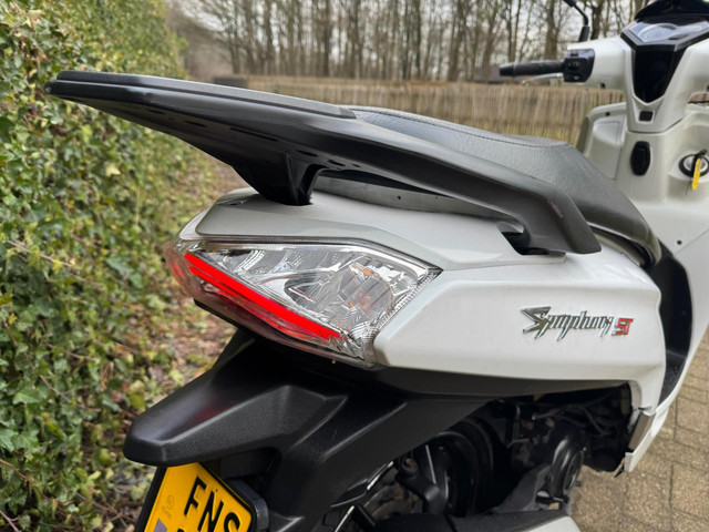 Foto 5 van SYM Symphony ST 45km E5 Scooter WHITE BETAAL met in3