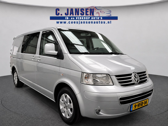 Foto 3 van Volkswagen Transporter 1.9 TDI 340 Budgetline DC T-Edition! Super mooi! Volledig onderh. Trekhaak!