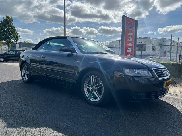 Audi A4 Cabriolet 3.0 V6 | Airco | NAVI | Cruise Control | Lederen Bekleding | Houtafwerking