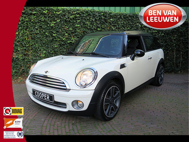 MINI Clubman 1.6 Cooper Chili R55 Youngtimer, Pano.dak, clima, BT en 17"