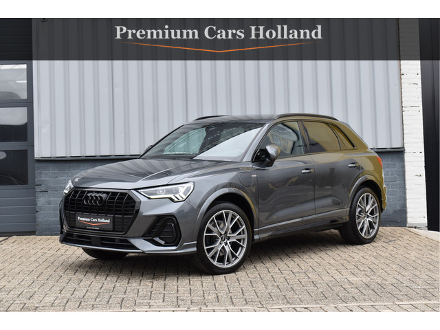 Audi Q3 45 TFSI e S-Line 245 Pk SOH 94% Rood Stiksel Leder Matrix Navi Keyless Sonos Camera ACC 20 I
