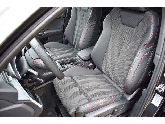 Foto 2 van Audi Q3 45 TFSI e S-Line 245 Pk SOH 94% Rood Stiksel Leder Matrix Navi Keyless Sonos Camera ACC 20 I