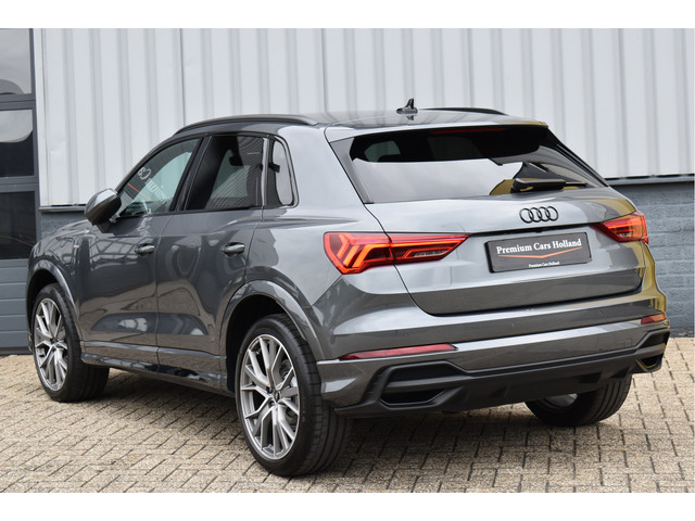 Foto 3 van Audi Q3 45 TFSI e S-Line 245 Pk SOH 94% Rood Stiksel Leder Matrix Navi Keyless Sonos Camera ACC 20 I