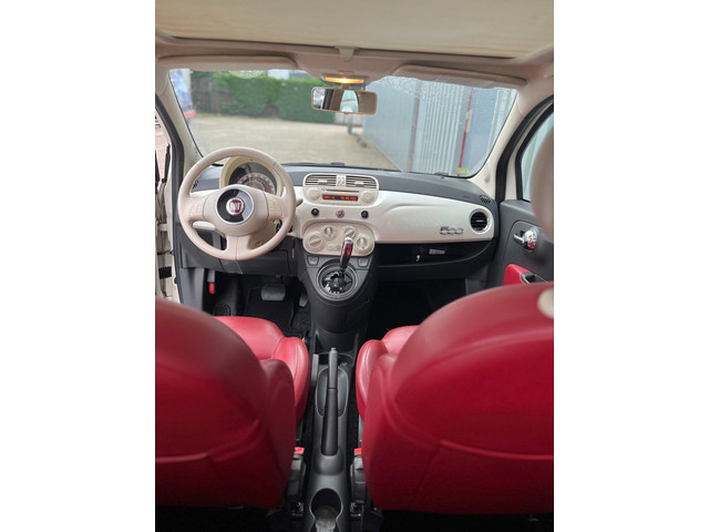 Fiat 500 1.2 Lounge/pano/automaat/leer
