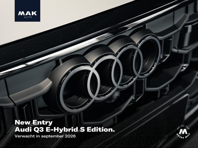 Foto 2 van Audi Q3 E-Hybrid S Edition , pano, Tech Pro, tr.haak, 20", Sonos, LED-kopl., memory, HUD, 360 camera