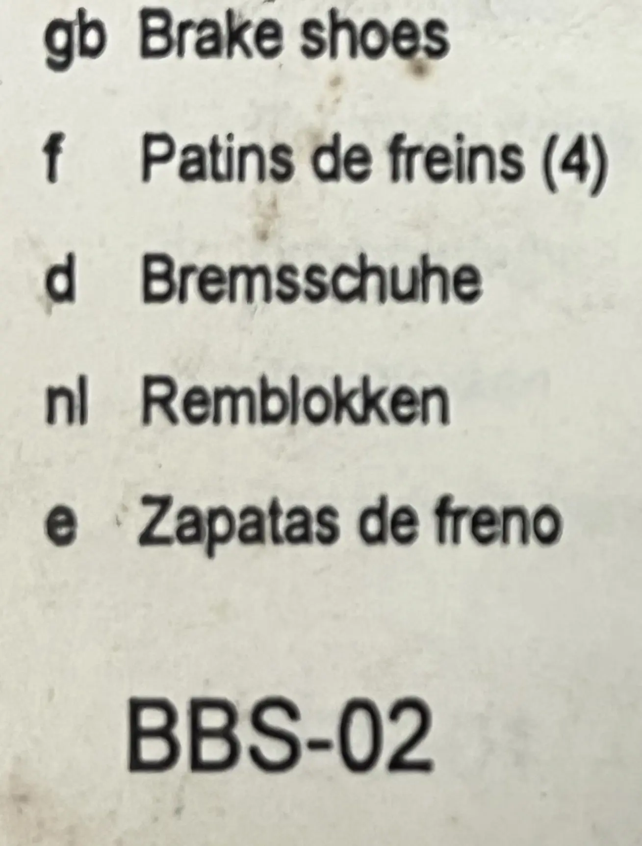 Foto 10 van Fiets BBB remblokken BBS-02 ( shimano / SRAM)
