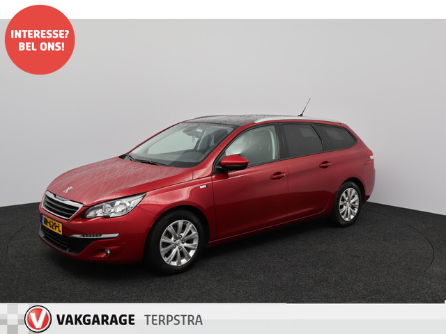 Foto 2 van Peugeot 308 SW 1.2 PureTech Style/ D-Riem verv: 128.000 KM!/ DEALER ONDERHOUDEN!/ Trekhaak/ Panorama