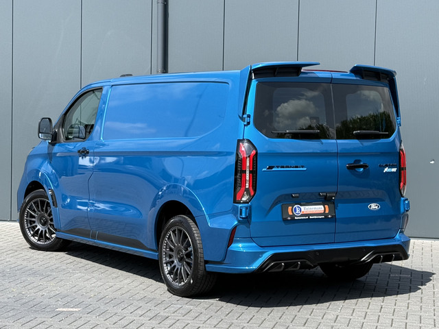 Foto 5 van Ford E-Transit Custom MS-RT 285 PK FULL ELECTRIC SPORT / L1H1 / DIGITAL AQUA BLUE METALLIC / REAR VI
