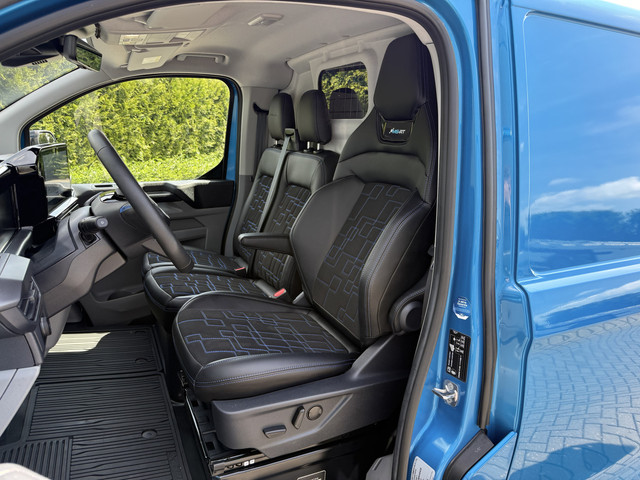 Foto 7 van Ford E-Transit Custom MS-RT 285 PK FULL ELECTRIC SPORT / L1H1 / DIGITAL AQUA BLUE METALLIC / REAR VI