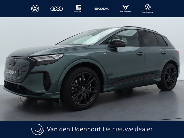 Audi Q4 e-tron S Edition Quattro performance 82 kWh 340Pk / HUD / Sonos / Panodak