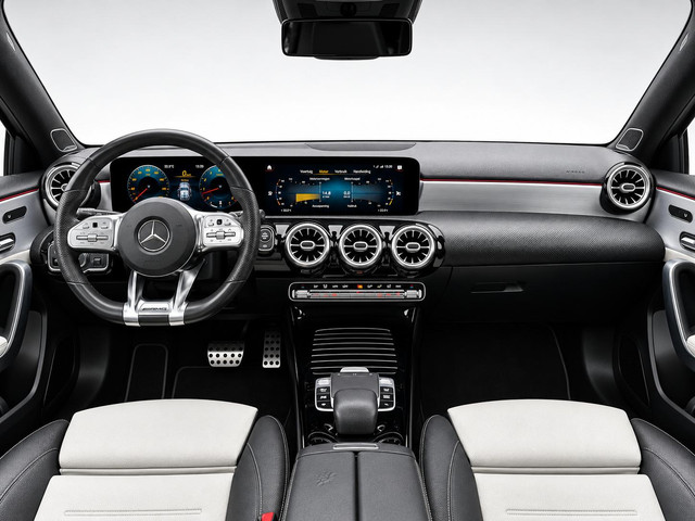 Foto 2 van Mercedes-Benz A-klasse 250|AMG Premium paint|PANO |2Tone-Leer|Camera|Burmester-Audio|SfeerLicht | Pr