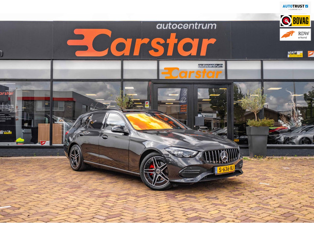 Foto 2 van Mercedes-Benz C-klasse Estate 220 d AMG Line|Pano|Camera|Trekhaak