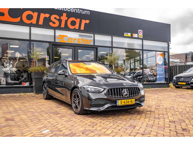 Foto 4 van Mercedes-Benz C-klasse Estate 220 d AMG Line|Pano|Camera|Trekhaak