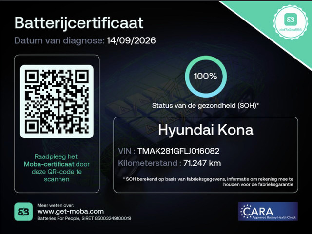 Foto 2 van Hyundai Kona EV Comfort 64 kWh |NAP|100% Batterij