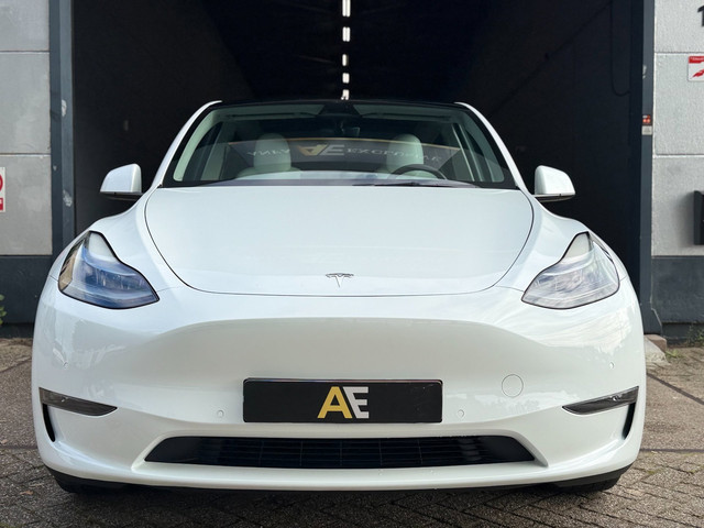 Foto 8 van Tesla Model Y Long Range AWD 75 kWh | Elektrisch | 2022 | Panoramadak | Premium Audio | Keyless | Ve