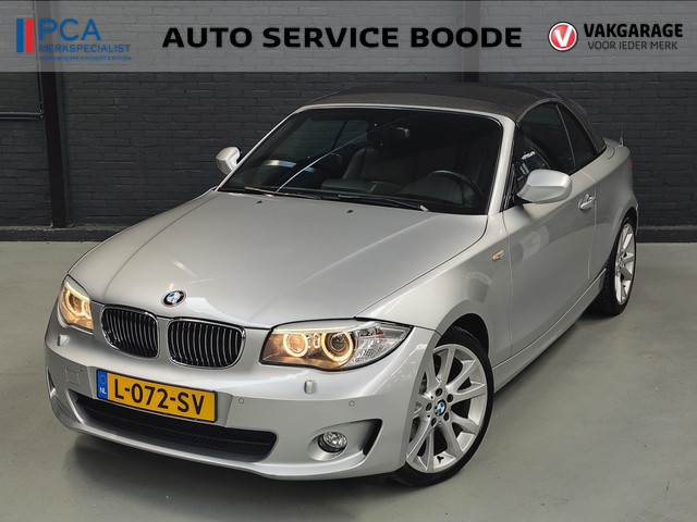 Foto 2 van BMW 1-serie Cabrio 125i (218 pk) High Executive automaat - leer - keyless