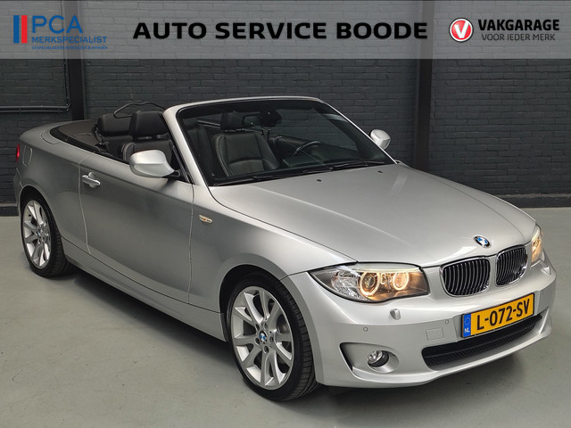 Foto 3 van BMW 1-serie Cabrio 125i (218 pk) High Executive automaat - leer - keyless
