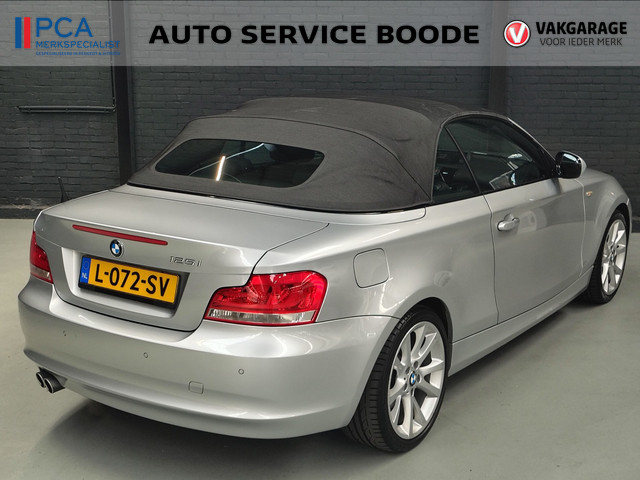 Foto 6 van BMW 1-serie Cabrio 125i (218 pk) High Executive automaat - leer - keyless