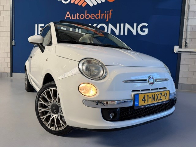 Foto 3 van Fiat 500 C 1.2 Lounge cabriolet automaat / bj.2011 / kleur: wit / NAP met 131239 km./ APK 07/2027 /