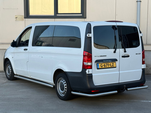 Foto 4 van Mercedes-Benz Vito Tourer 116 CDI Pro Lang / 8 zitplaatsen kenteken / Ideaal Camper Bouw / Automaat