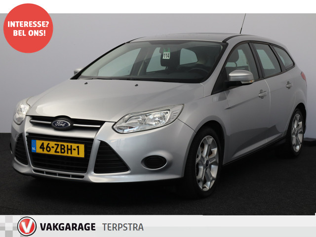 Foto 2 van Ford FOCUS Wagon 1.0 EcoBoost Trend/ D-Riem verv: 166.000 KM!/ Trekhaak/ Airco/ Cruise/ Elek. pakket